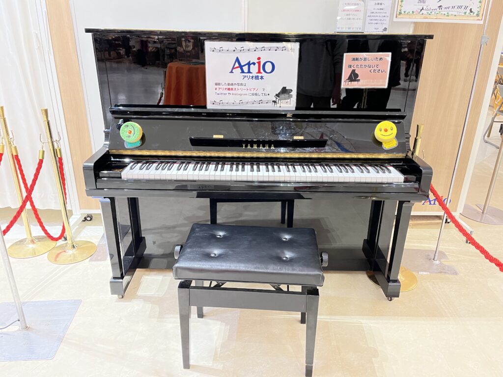 アリオ橋本 – 相模原市 - ストリートピアノ STPIA