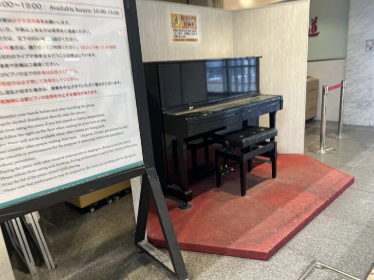 JR京都駅 西口広場 – 京都市 - ストリートピアノ STPIA