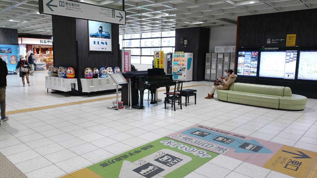 JR新白河駅 – 西白河郡西郷村 - ストリートピアノ STPIA