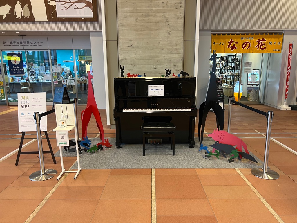 JR旭川駅 – 旭川市 - ストリートピアノ STPIA